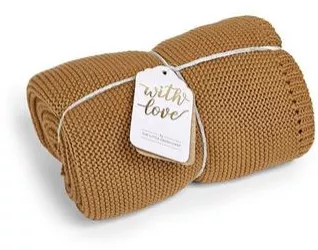 Strickdecke Cellular Honey – The Little Green Sheep