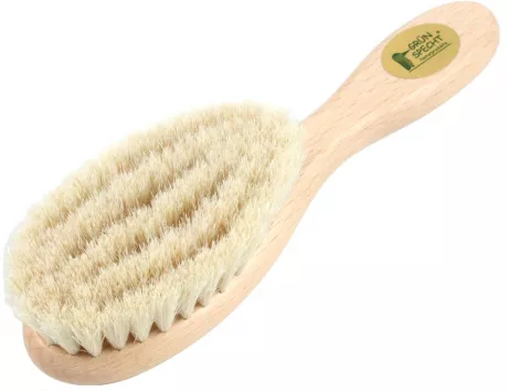 Grünspecht Natürliche Ziegenhaarbürste online kaufen | baby-walz