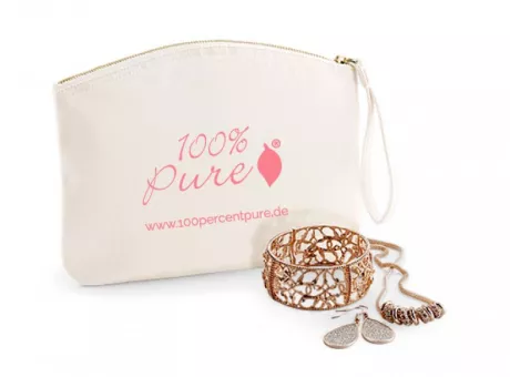 100% Pure Organic Pouch - Kosmetiktasche