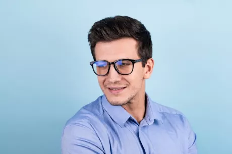 Meller Fogo Black Blaufilter Brillen | 321Linsen