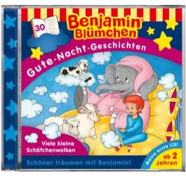 Benjamin Blümchen: Gute-Nacht-Geschichten - Viele kleine Schäfchenwolken (Folge 30)