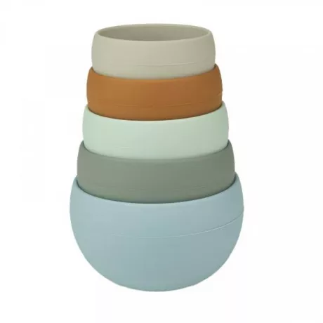 Kinder-Badespielzeug-Set Eik, Blau-Mix, 5-tlg.