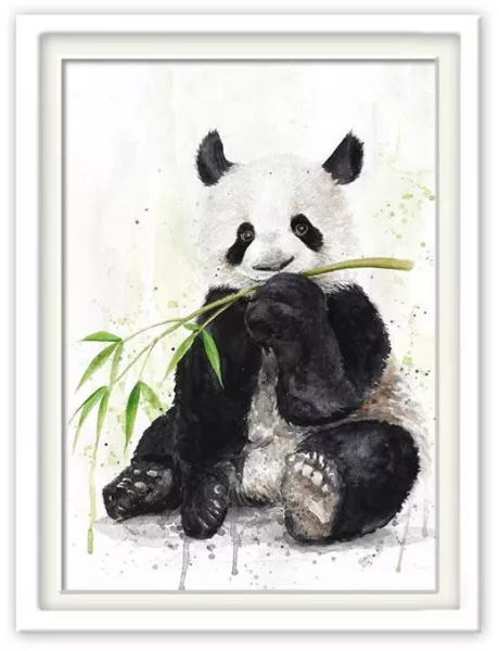 Poster Panda Pandabär | Etsy