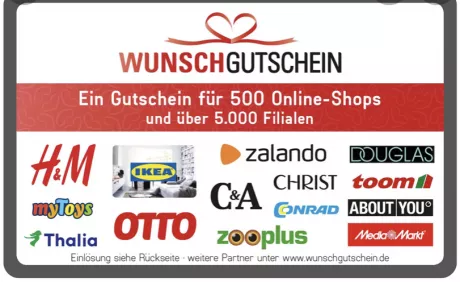 Gutschein oder Geld geht immer :D
