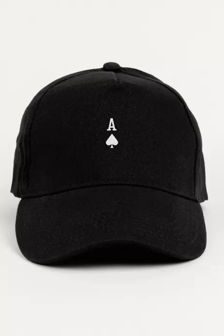 Mænd Jockey Cap - White Ace