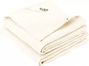 BIBS Muslin Cloth 100% Organic Cotton Muslin Cloths, 70 x 70 cm, Pack of 2, Ivory : Amazon.de: Baby Products