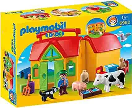 PLAYMOBIL® 6962 Mein Mitnehm-Bauernhof: Amazon.de: Spielzeug