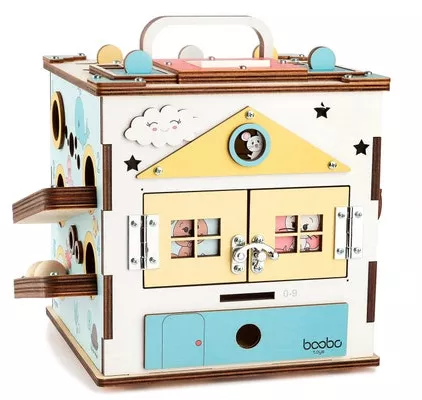 Busy Cube Medium Montessori Lernaktivität Würfel - Etsy.de