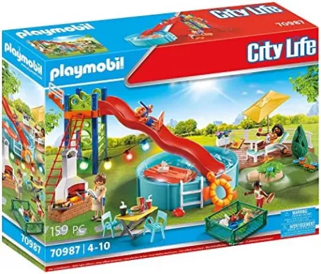 PLAYMOBIL® 70987 Pool Party with Slide