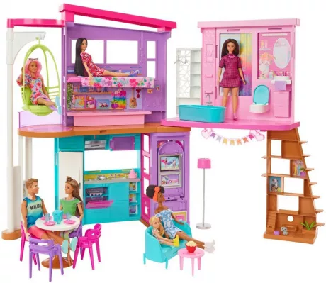 Barbie Casa De Bonecas Malibu - Hcd50 - Mattel em Promoção | Ofertas na Americanas