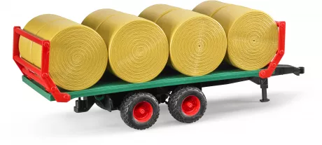 Ballentransportanhänger mit 8 Rundballen | BRUDER Spielwaren GmbH + Co. KG