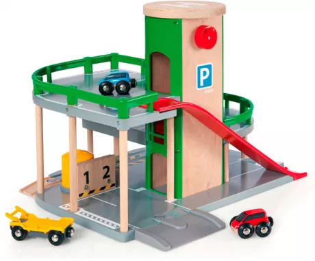 BRIO® Parkhaus Straßen und Schienen - babymarkt.de