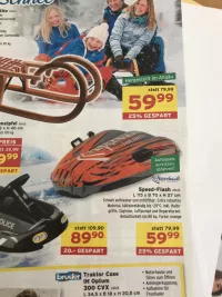 Snow Tube ( aufblasbarer schlitten/bob ) gesehen LAGERHAUS