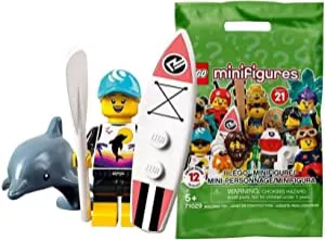 LEGO 71029 - Sammel-Minifiguren Serie 21 - Paddel-Surfer: Amazon.de: Spielzeug