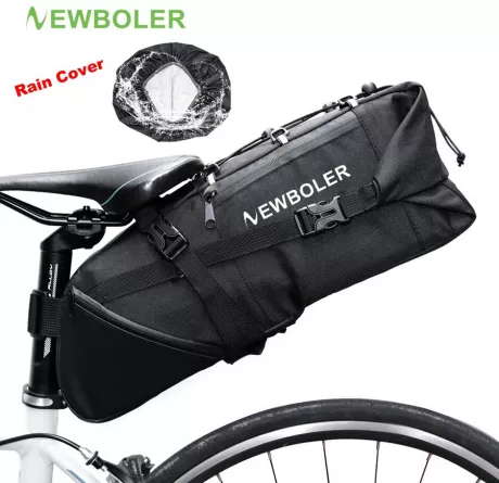 NEWBOLER Fahrrad Tasche Fahrrad Sattel Tasche Pannier Zyklus Radfahren mtb Bike Sitz Tasche Taschen Zubehör 2018 8 10L Wasserdicht|pannier cycling|bag pannierbike bag bicycle - AliExpress