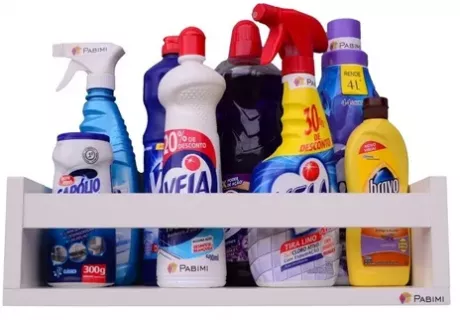 Prateleira Para Produtos De Limpeza