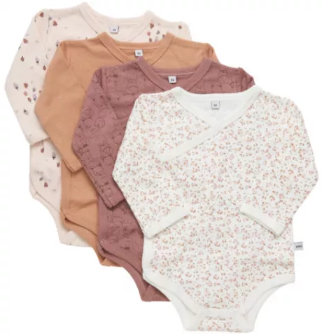 pippi Wickelbody 4er-Pack Burlwood - baby-markt.ch