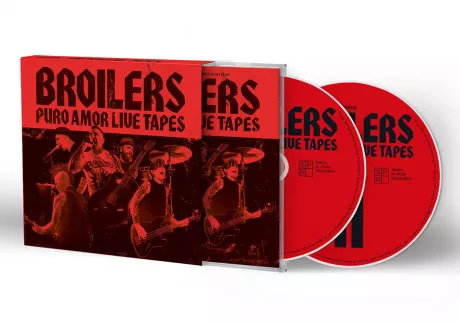 Broilers - Puro Amor Live Tapes - 2CD Limitierte Erstauflage im Pappschuber - shop.broilers.de