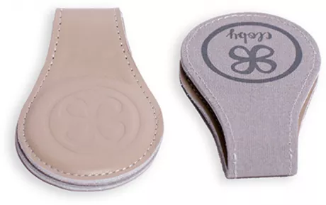 Kinderwagen + Autositze: Magnet Clips beige | Stadtlandkind