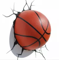 Die 3D Basketball- Lampe