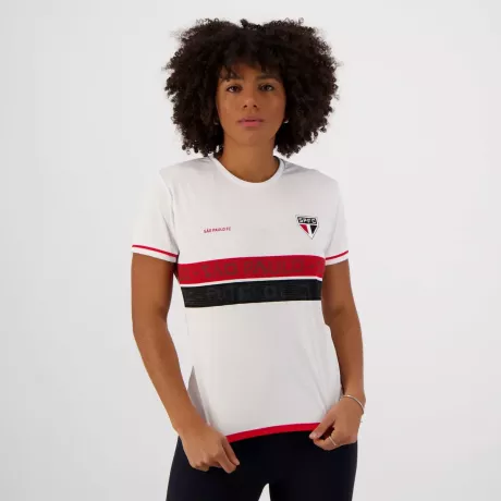 Camisa São Paulo Approval Feminina Branca