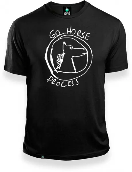 Camisa eXtreme Go Horse Preta - Caneca do Dev - Canecas e produtos de programação