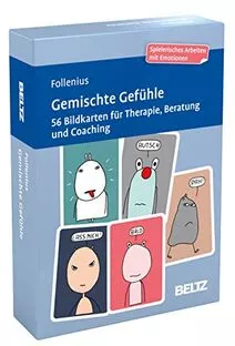 Gemischte Gefühle: 56 Bildkarten für Therapie, Beratung und Coaching. Mit 12-seitigem Booklet. Kartenformat 9,8 x 14,3 cm in stabiler Box (Beltz Therapiekarten) von Bettina Follenius