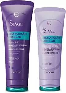 Combo Siàge Hidratação Micelar: Shampoo 250ml + Condicionador 250ml | Amazon.com.br