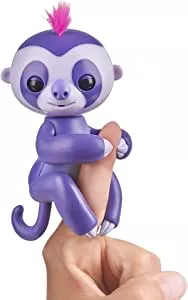 Fingerlings Faultier lila Marge 3752 interaktives Spielzeug, reagiert auf Geräusche, Bewegungen und Berührungen: Amazon.de: Spielzeug