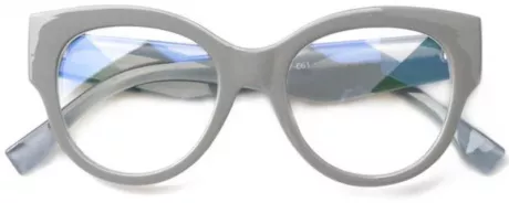 R$159 - Armação p/ óculos de grau Grau Dubai cor cinza