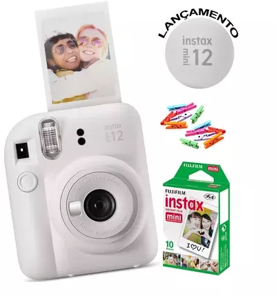 Câmera instantânea Fujifilm Instax Mini 11 ice white | Frete grátis