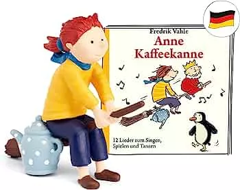 tonies 01-0112 Hörfiguren für Toniebox: Anne KAFFEEKANNE Figur mit 12 Kinderliedern - ca. 40 Min. - ab 4 Jahre - DEUTSCH: Amazon.de: Spielzeug