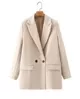 SHEIN Unity Blazer de lapela duplo | SHEIN Brasil