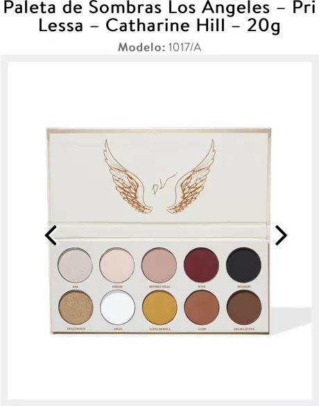 Paleta de Sombras Los Angeles - Catharine Hill