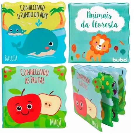 Livrinho Educativo Para Hora Do Banho | MercadoLivre