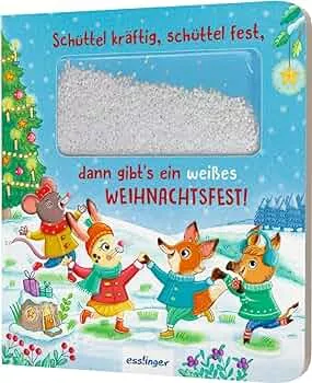 Schüttel-Pappe: Schüttel kräftig, schüttel fest, dann gibt’s ein weißes Weihnachtsfest!: Mitmachbuch mit Schneeflocken : Ottenschläger, Madlen, Thau, Christine: Amazon.de: Bücher
