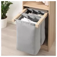 KOMPLEMENT Beutel, ausziehbar - Eicheneff wlas - IKEA