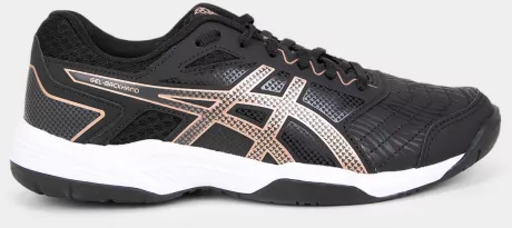 Tênis Asics Gel-Backhand Feminino - Preto+Rosa | Netshoes