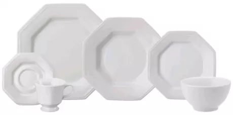 Aparelho jantar 20pc Schimdt Porcelana (R$ 374,90)