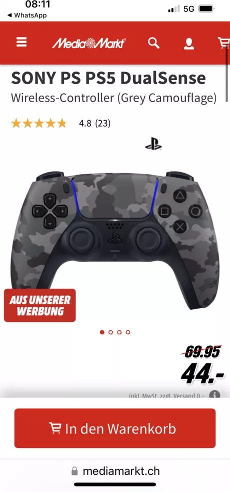 Controller PS5 Camouflage