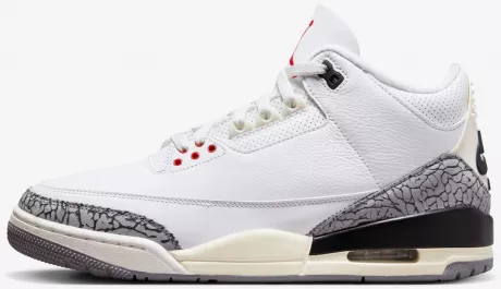 Tênis Air Jordan 3 Retro White Cement Reimagined - Sneakers Nike
