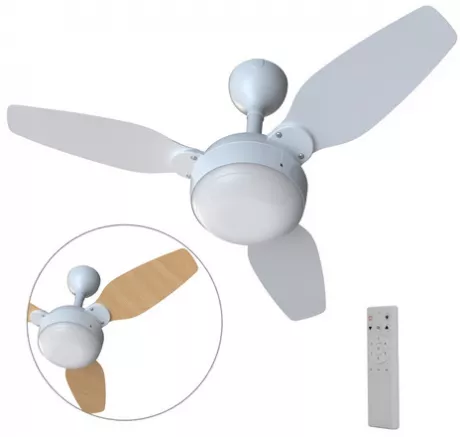 Ventilador De Teto 3 Pás Dupla Face C/ Controle Remoto Legac | Parcelamento sem juros