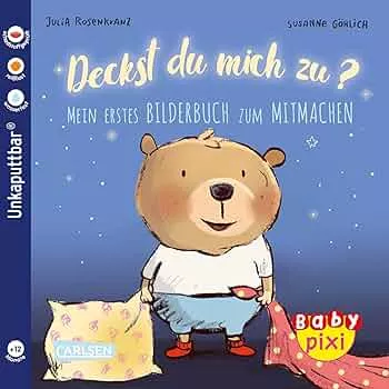 Baby Pixi (unkaputtbar) 75: Deckst du mich zu?: Mein erstes Bilderbuch zum Mitmachen | Ein Baby-Buch ab 12 Monaten (75) : Rosenkranz, Julia, Göhlich, Susanne: Amazon.de: Bücher