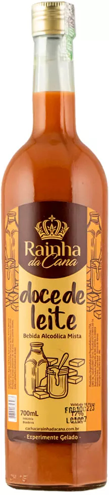 Bebida Mista de Cachaça Rainha da Cana Doce de Leite 700ml - Cachaçaria Nacional