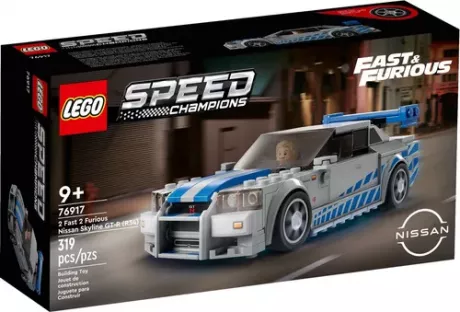 Lego Speed Champions 76917 Nissan Skyline Gt-R 319 peças em caixa | Frete grátis