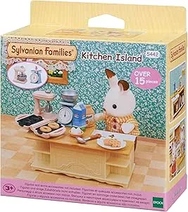 Sylvanian Families - Kitchen Island Jogo Conjunto de Cozinha, 3+ Anos, Multicor, 5442 | Amazon.com.br