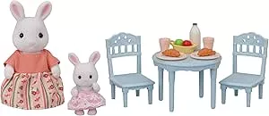 Mesa de Café da Manhã - Mamãe e Bebê Coelhos de Neve | Amazon.com.br
