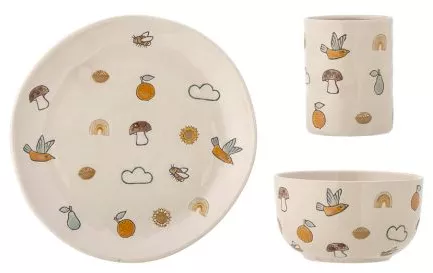 Bloomingville Agnes Geschirr-Set 3-teilig online kaufen | Emil & Paula Kids