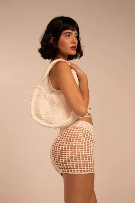 bolsa crochê star