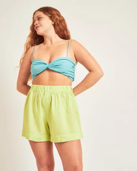 short color verde